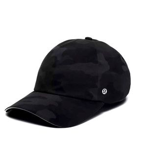 Lululemon unisex lightweight running ball cap black camo NWOT